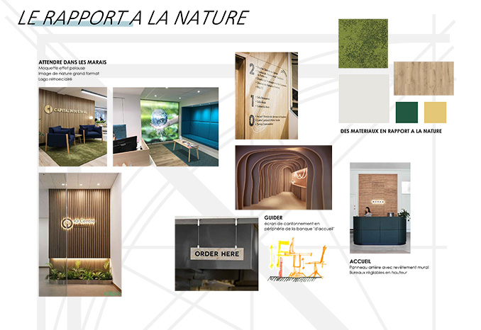 architecture d'intérieur La Roche-Sur-Yon aménagement d'un accueil Vendée Eau